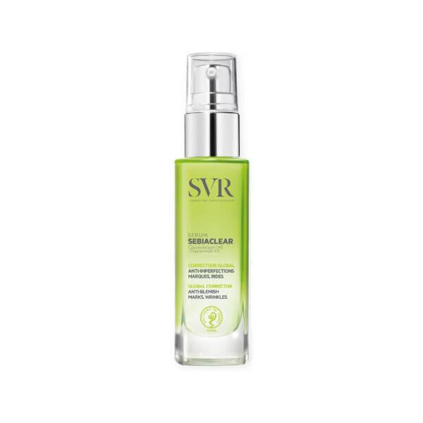 SVR Sebiaclear Serum 30ml - Non-Comedogenic Skincare for Oily Skin, Hypoallergenic Serum with Gluconolactone & Salicylic Acid - Glamourous Grace