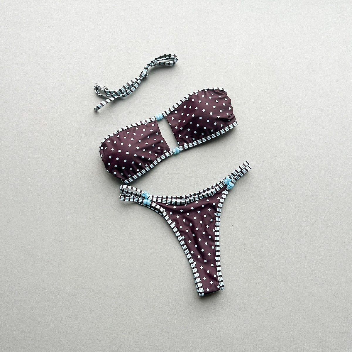 Bikini Sexy Tube Top Bikini Split Women Swimsuit Swimsuit for Women - Glamourous Grace