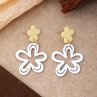Dopamine Yellow Flower Sweet Beautiful Summer Ear Clip
