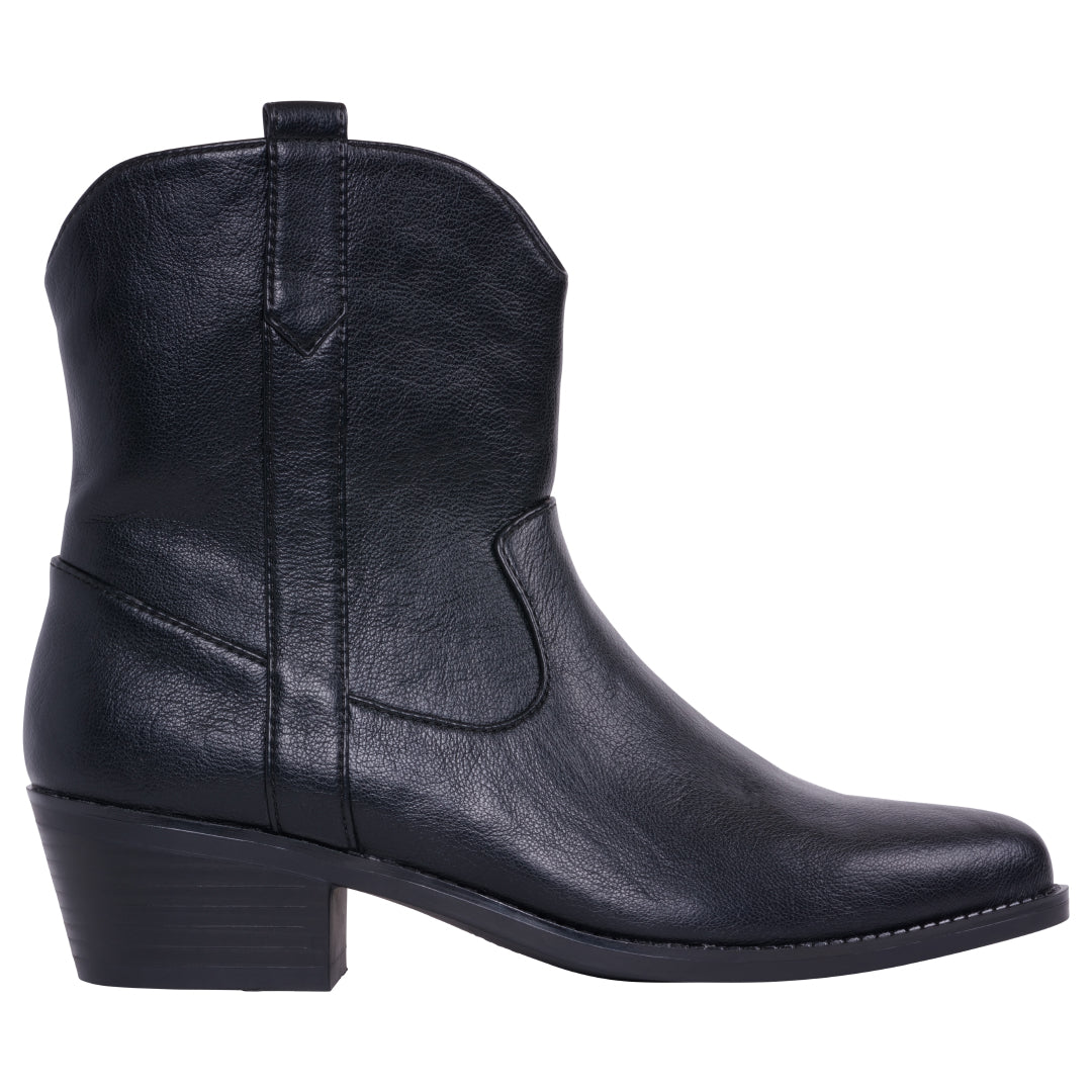 Women's Qakley Black Bootie - Glamourous Grace