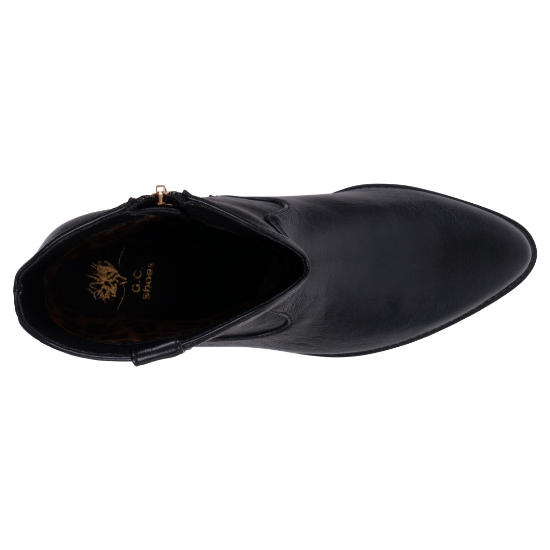 Women's Qakley Black Bootie - Glamourous Grace