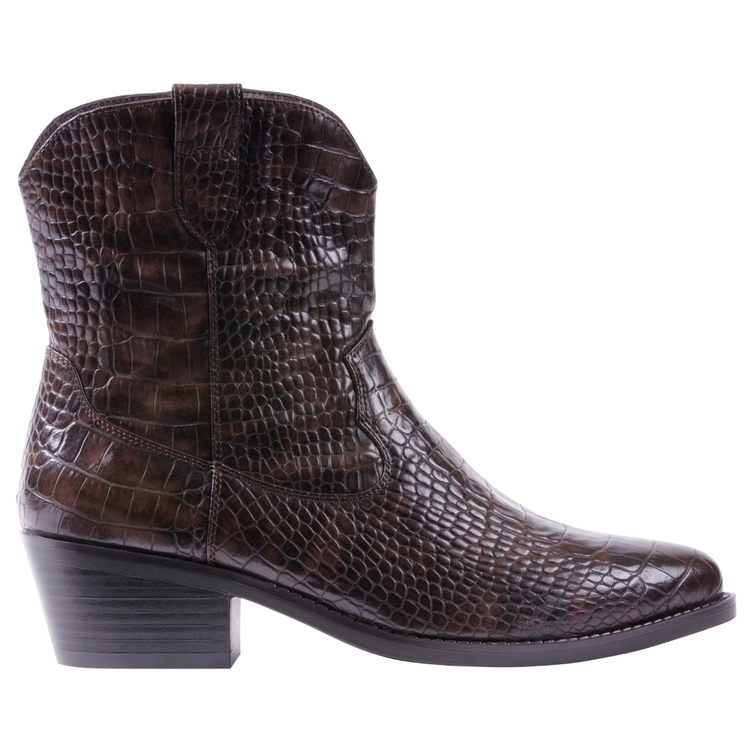Women's Qakley Leopard Bootie - Glamourous Grace