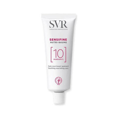 SVR Sensifine Nutri Baume: Soothing Facial Cream for Sensitive Skin, Allergy-Tested, Deep Hydration - Fragrance-Free, Redness Relief