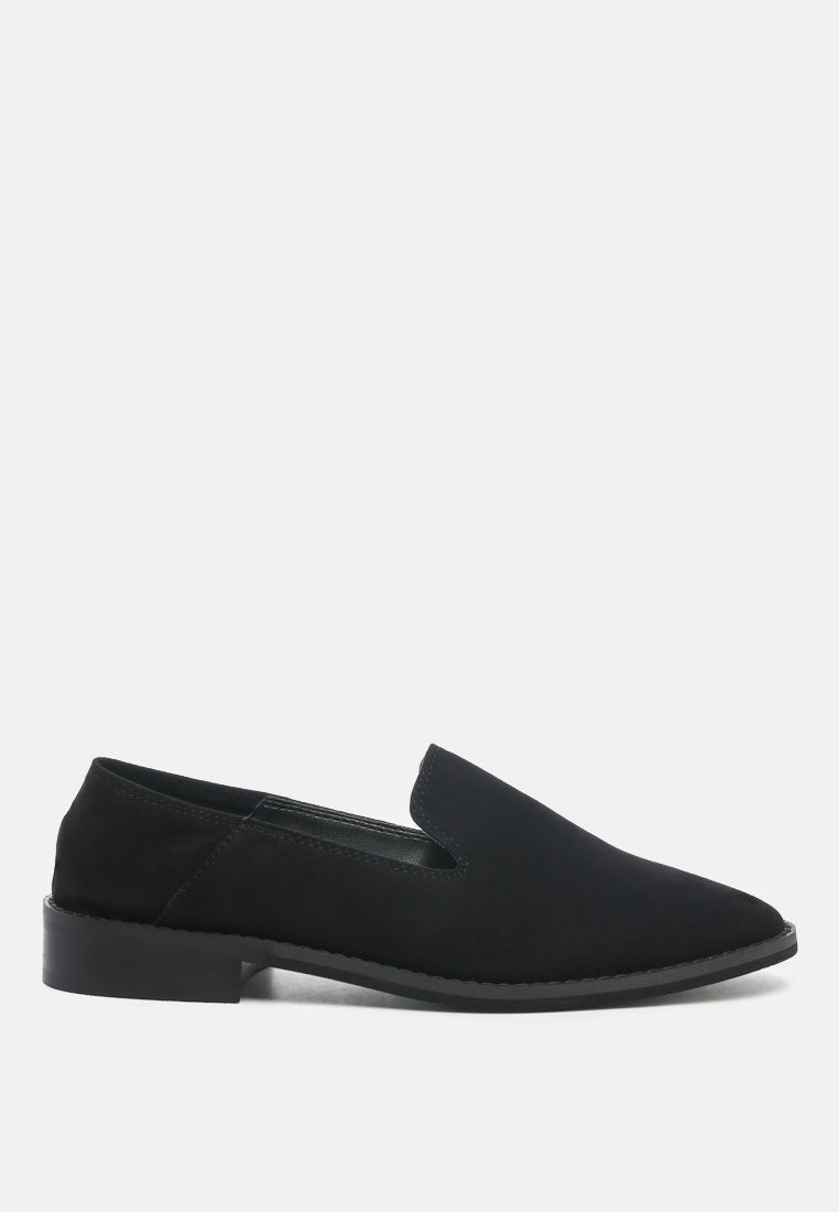 Oliwia Classic Suede Loafers - Glamourous Grace