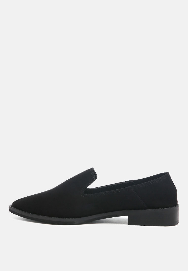 Oliwia Classic Suede Loafers - Glamourous Grace