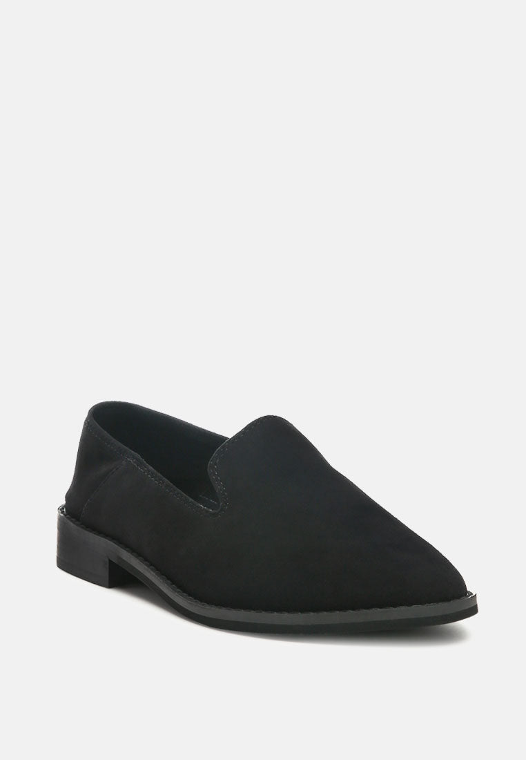Oliwia Classic Suede Loafers - Glamourous Grace