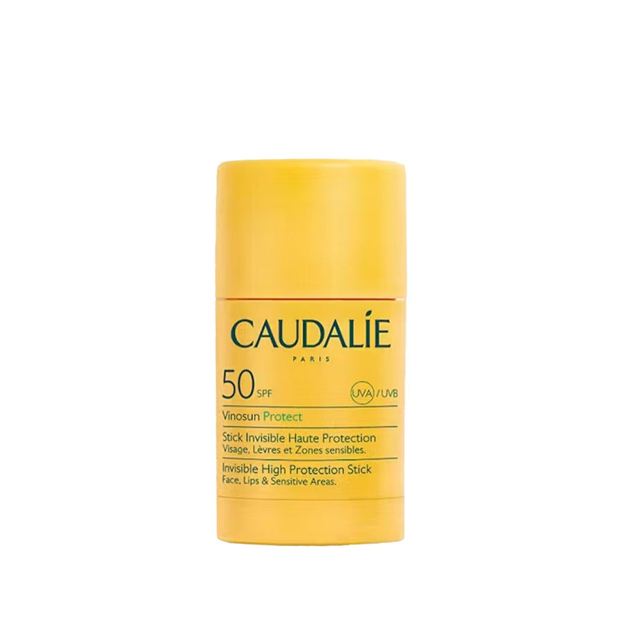 Caudalie Vinosun Protect SPF 50 Sunscreen Stick: Invisible, Vegan & Fragrance-Free High Protection for Face, Lips & Sensitive Skin - Glamourous Grace