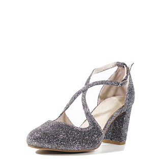 Oren Glitter Mary Jane Heels - Glamourous Grace