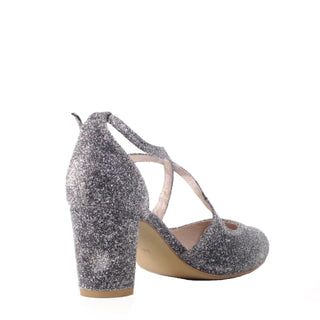 Oren Glitter Mary Jane Heels - Glamourous Grace