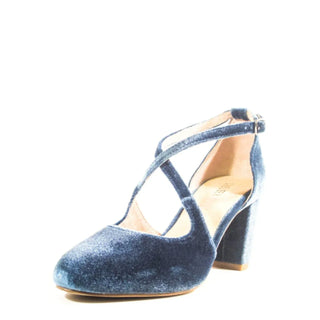 Oren Velvet Mary Jane Heels - Glamourous Grace