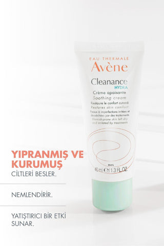 Avene Cleanance Hydra Cream 40ml - Soothing Moisturizing Cream for Sensitive Oily Skin - Glamourous Grace