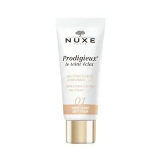 Nuxe Prodigieux Tinted Moisturizing BB Cream - 01 Light - Natural Radiance, Lightweight Coverage, Fair Skin Perfector - Glamourous Grace