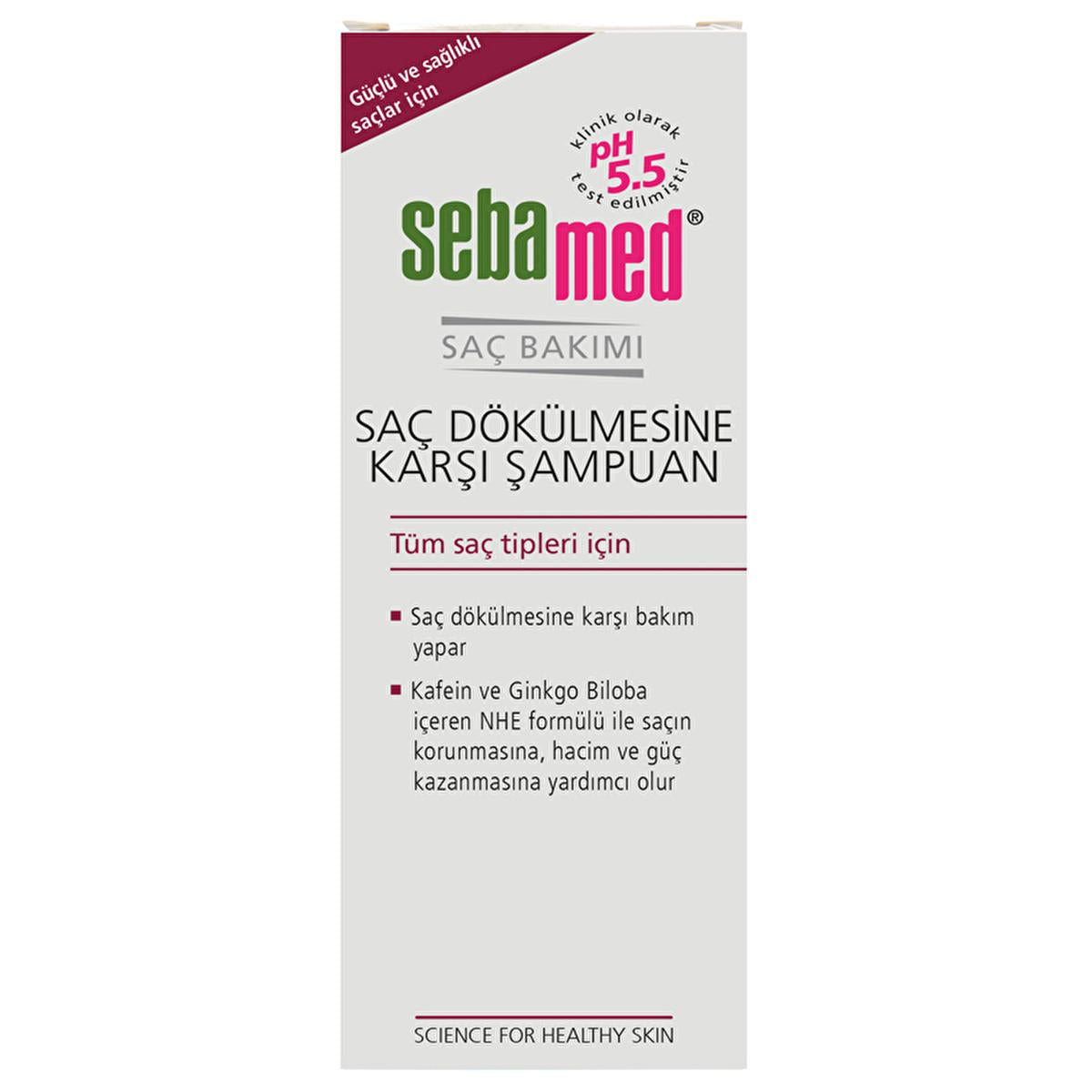 Sebamed Anti-Hair Loss Shampoo 400ml - Gentle, Caffeine & Ginkgo Biloba Enriched for Hair Loss Prevention - Glamourous Grace