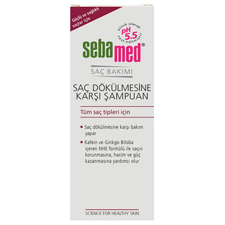 Sebamed Anti-Hair Loss Shampoo 400ml - Gentle, Caffeine & Ginkgo Biloba Enriched for Hair Loss Prevention - Glamourous Grace