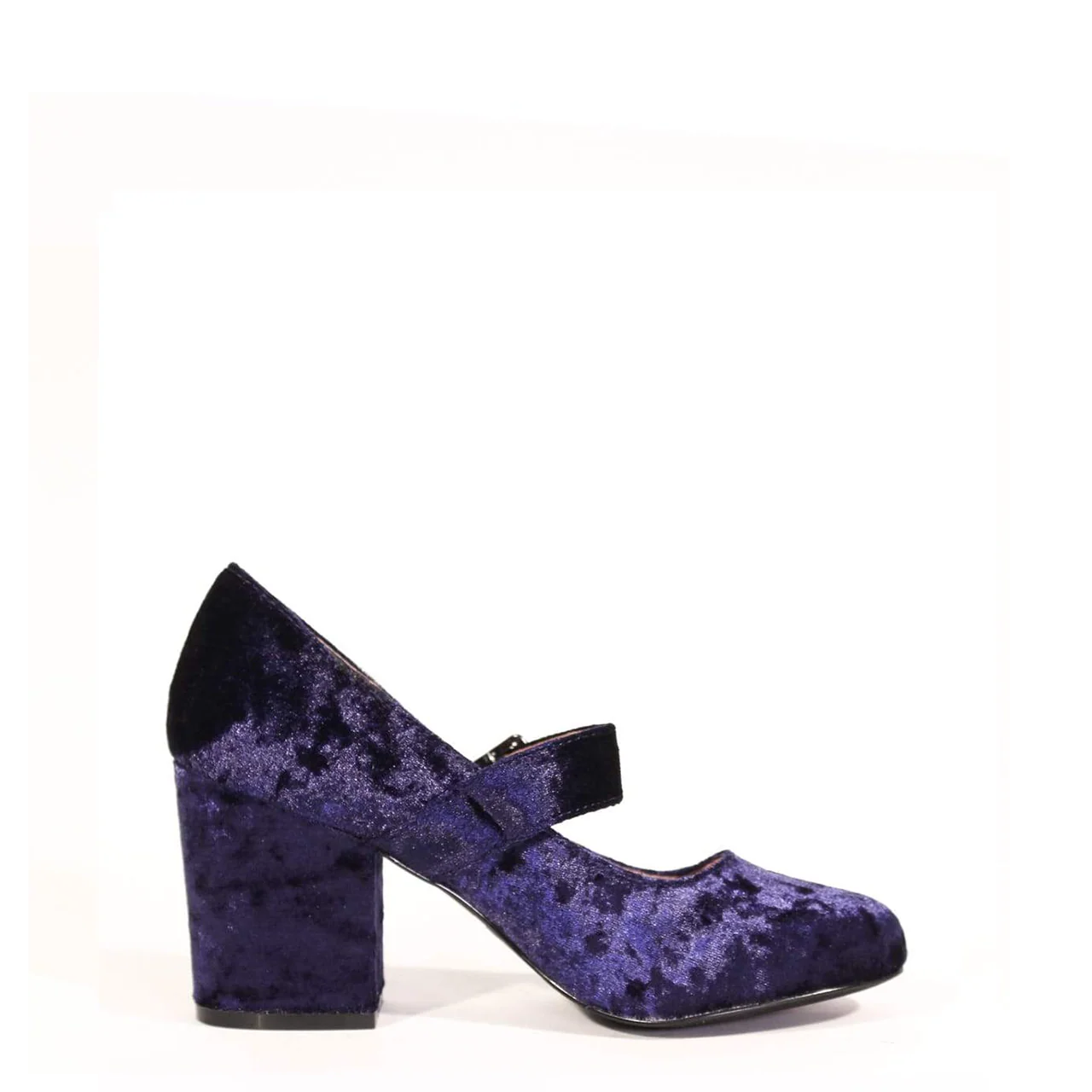 Oksana Velvet Mary Jane Heels - Glamourous Grace
