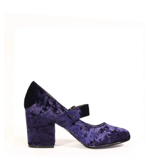 Oksana Velvet Mary Jane Heels - Glamourous Grace