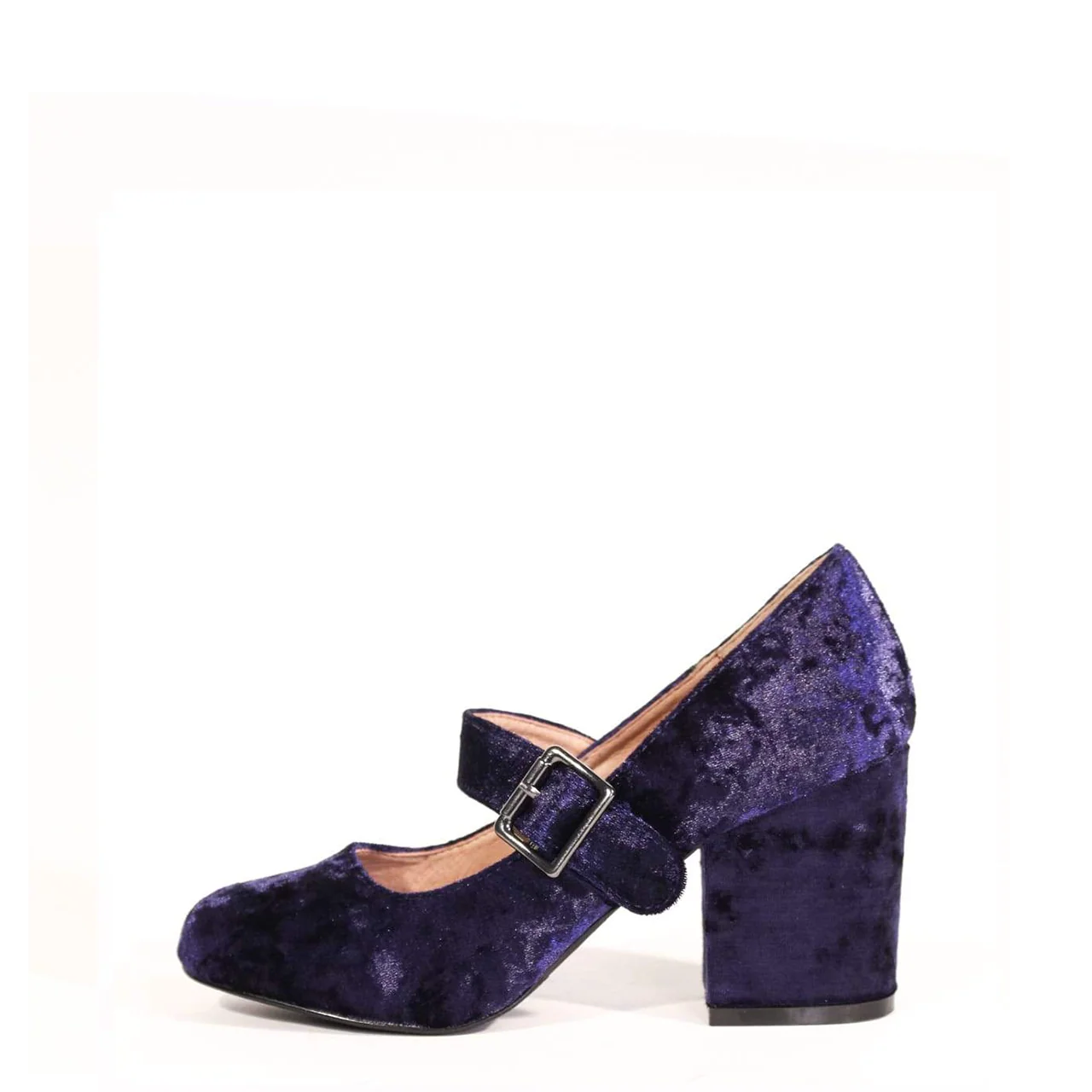 Oksana Velvet Mary Jane Heels - Glamourous Grace