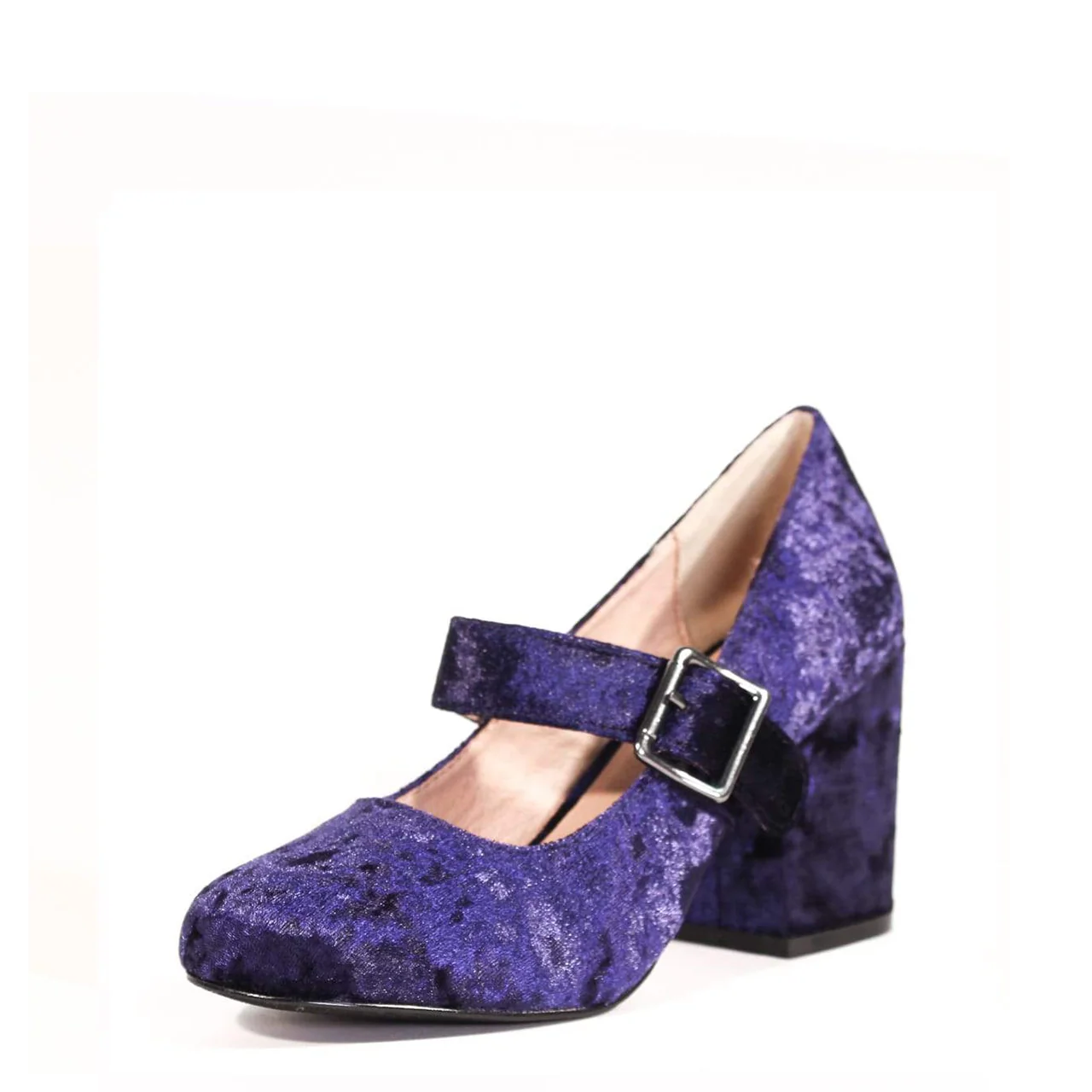 Oksana Velvet Mary Jane Heels - Glamourous Grace
