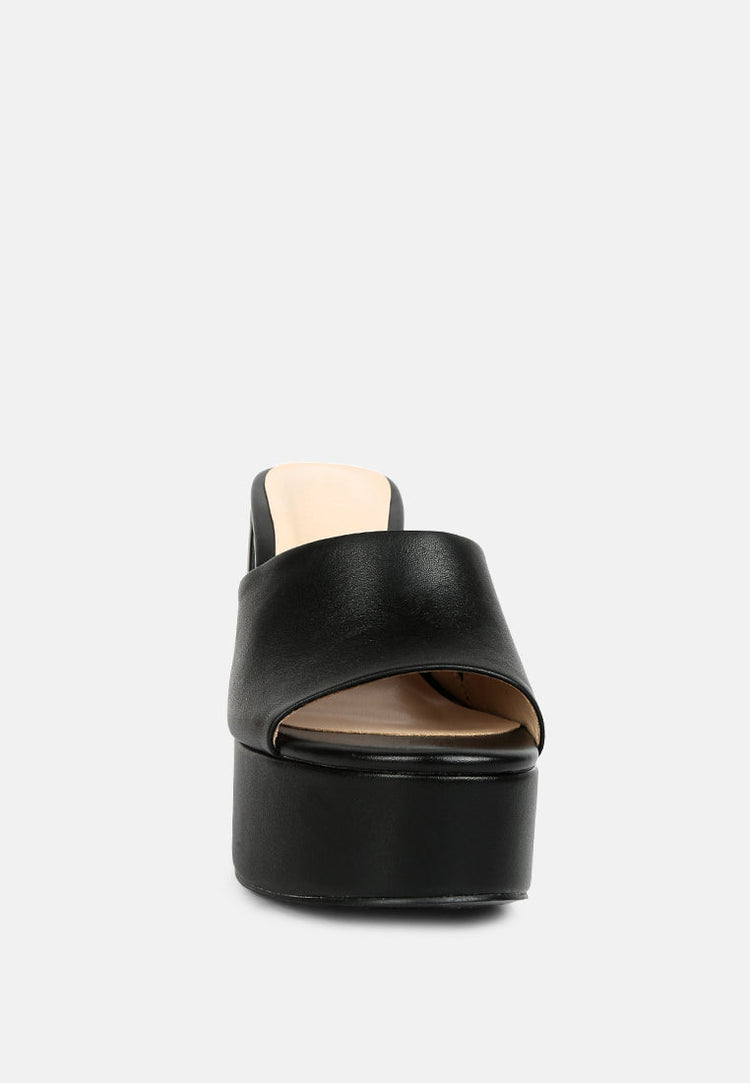 Shuri Open Toe High Block Heel Sandals