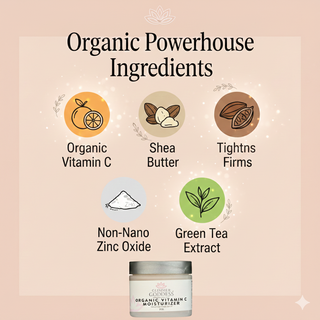 Organic Vitamin C Daily Moisturizer SPF 30 – Brightening Formula