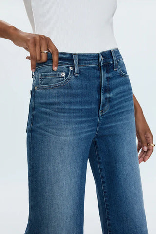 Izzy Mid Rise Wide Jean Study