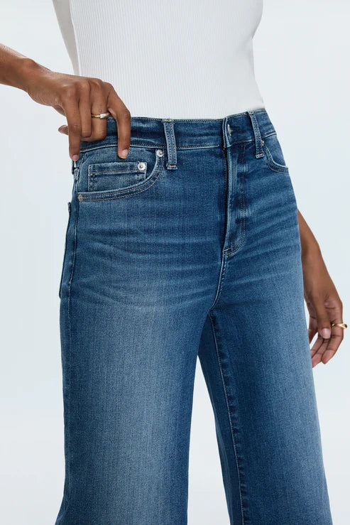 Izzy Mid Rise Wide Jean Study
