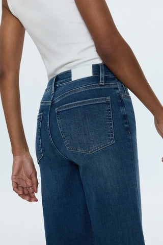 Izzy Mid Rise Wide Jean Study