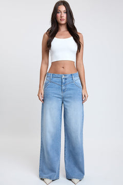 Women's Relaxed Extra Baggy Wide Leg Jeans