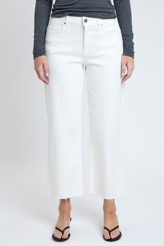 Women's Cropped Trouser Jeans Wide Leg Fit