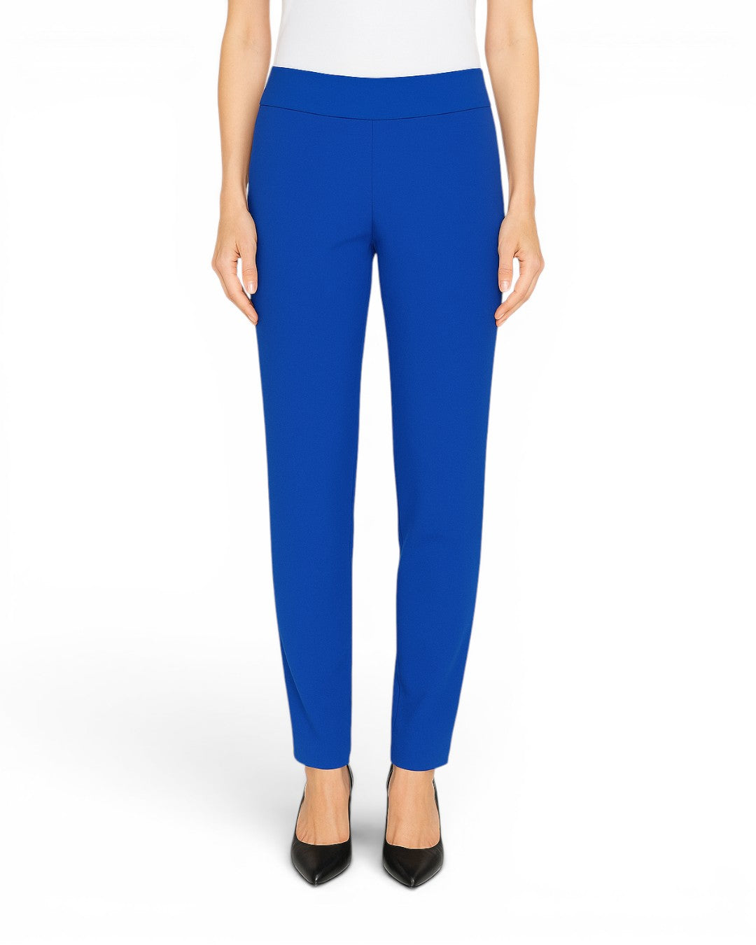 Krazy Larry P21 Microfiber Straight Leg Pant - Cobalt