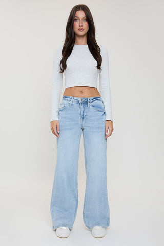 Women's Luxe Bella Wide Leg Jeans