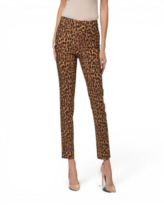 Krazy Larry P507 Ankle Pull on Pant - Brown Leopard