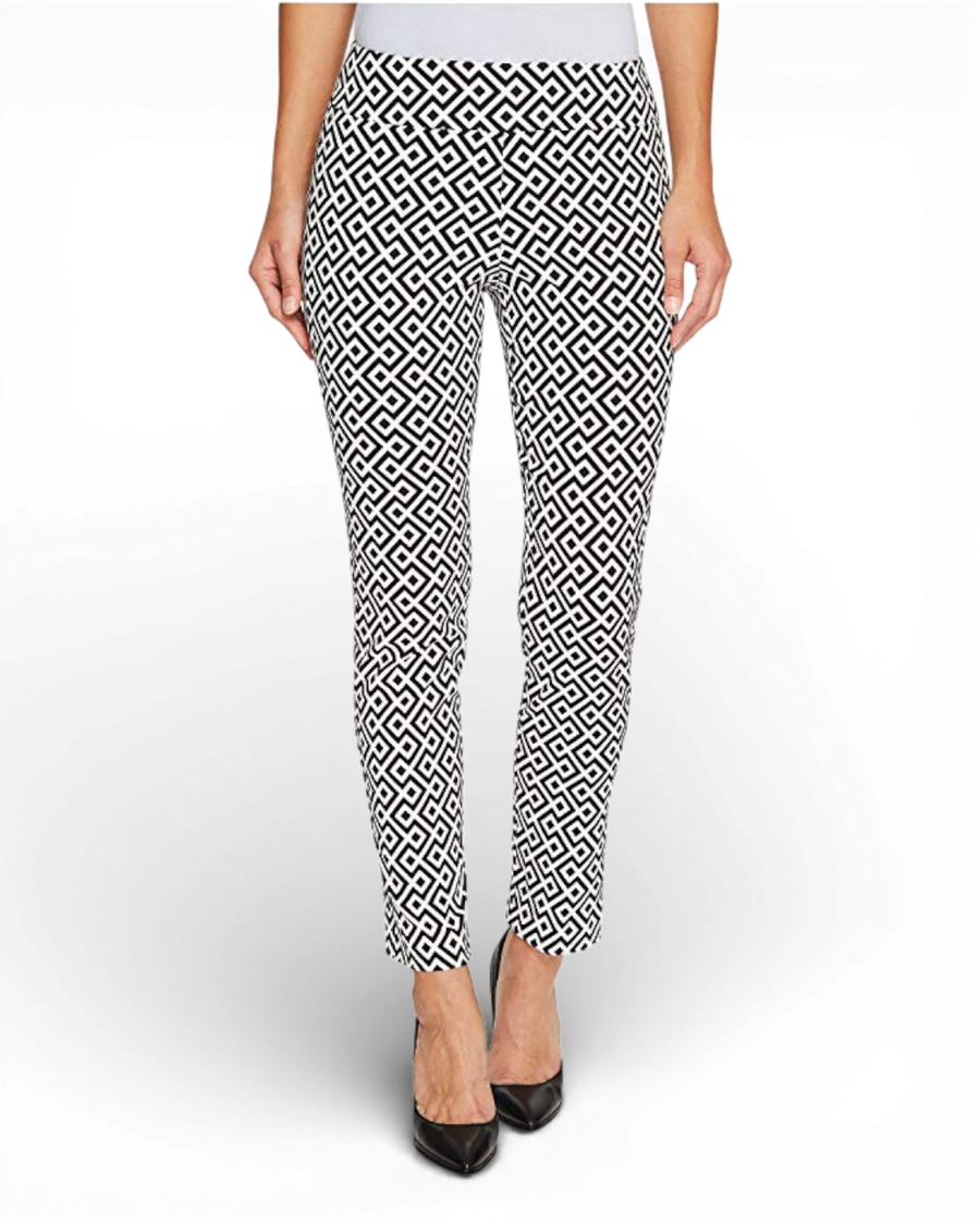Krazy Larry P507 Pull on Pant - Geo - Glamourous Grace