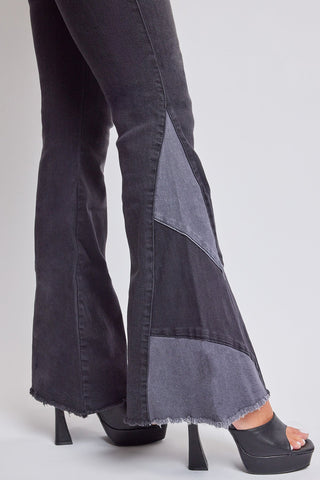 Women's Sustainable Block Panel Flare Jeans