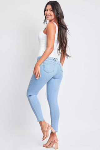 Women's Sustainable WannaBettaButt Skinny Distressed Jeans