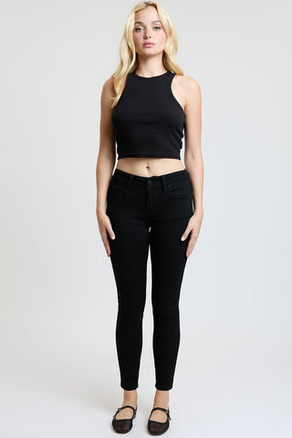 Women's Luxe Mid Rise WannaBettaButt Skinny Jeans - Glamourous Grace