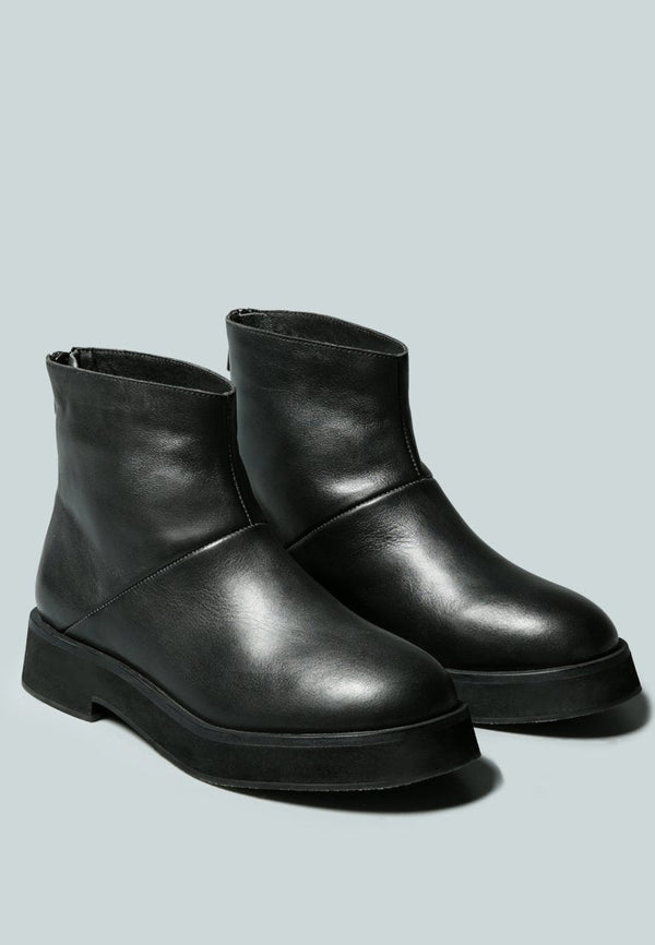Paltrow Zip-Up Ankle Boot - Glamourous Grace