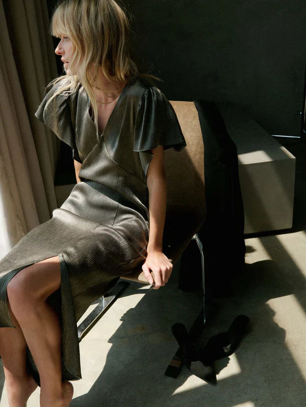 Nation LTD Pamela Spliced Dress - Glamourous Grace
