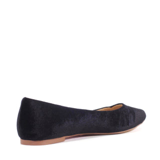 Pammy Velvet Ballet Flats - Glamourous Grace