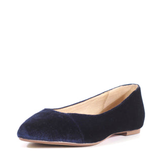 Pammy Velvet Ballet Flats - Glamourous Grace
