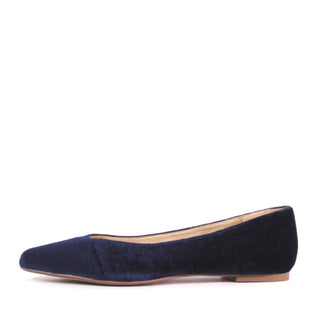 Pammy Velvet Ballet Flats - Glamourous Grace
