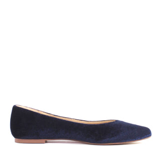 Pammy Velvet Ballet Flats - Glamourous Grace