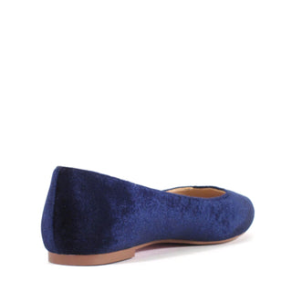 Pammy Velvet Ballet Flats - Glamourous Grace