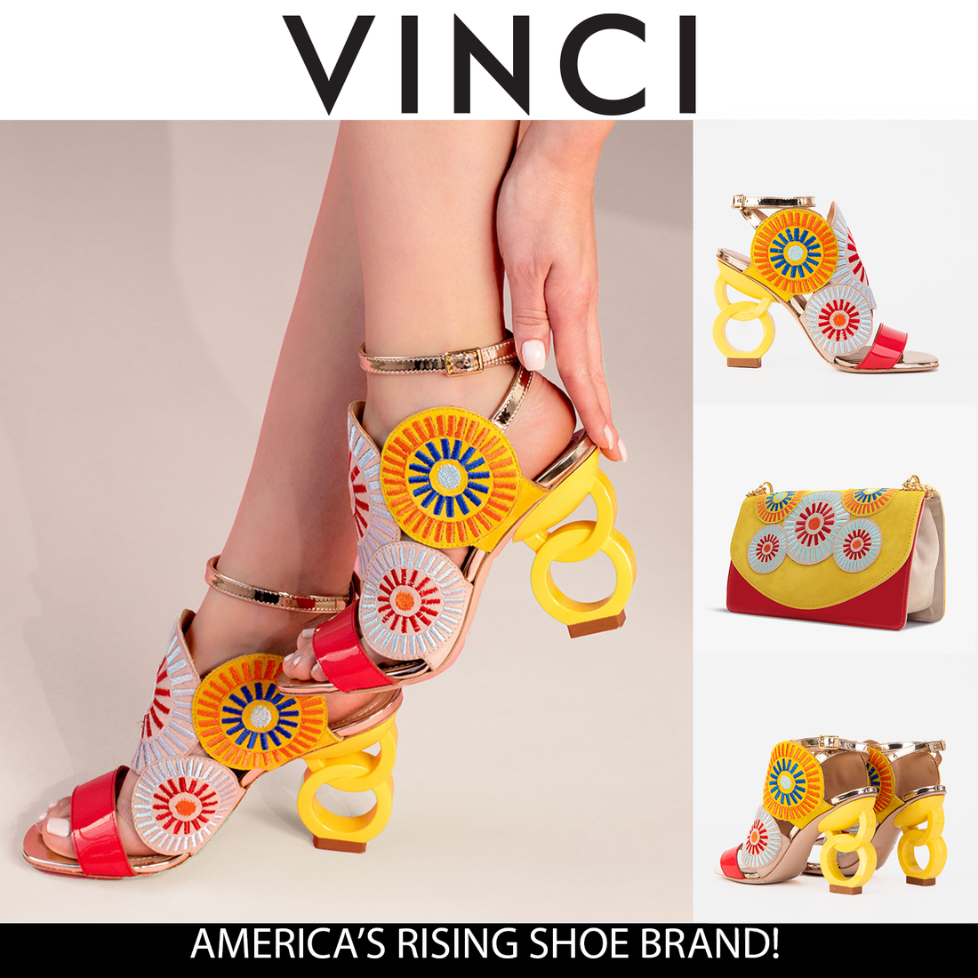 The Parama Yellow Leather Ankle Strap Women Sandal - Glamourous Grace