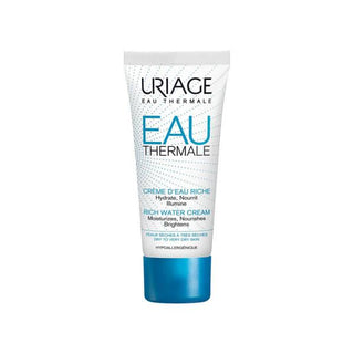 Uriage Uriage Eau Thermale Rich Water Cream 40ml - 24-Hour Hydration Moisturizing Cream for Dry Skin - Glamourous Grace