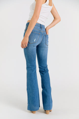 The Wanderer Flare 5 Pocket - Mabel Wash - Glamourous Grace