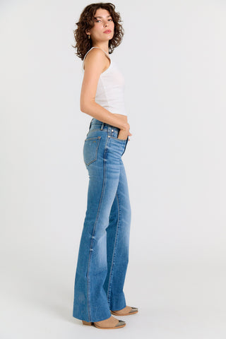 The Wanderer Flare 5 Pocket - Mabel Wash - Glamourous Grace