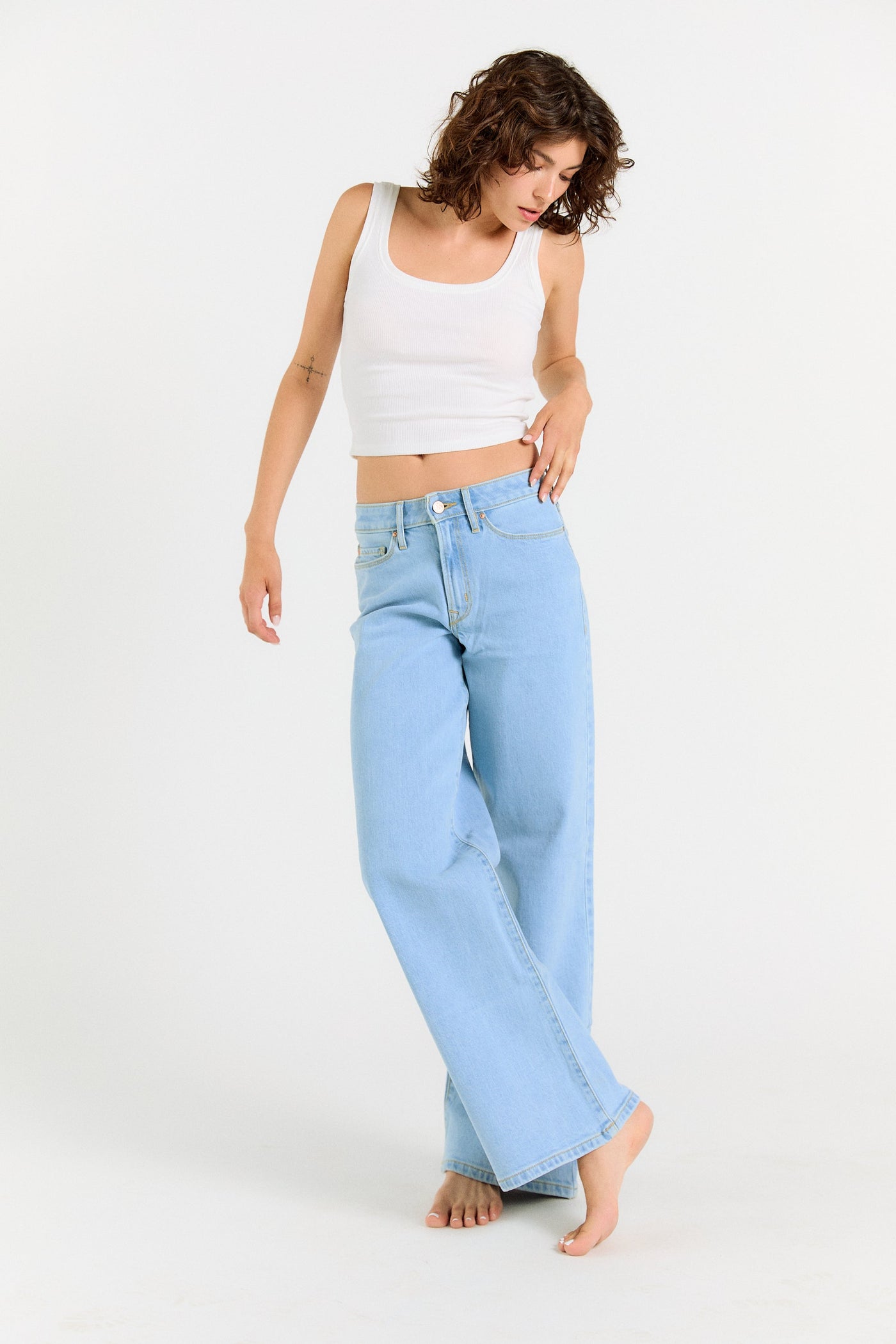 The Rebel Wide Leg - Noa Wash - Glamourous Grace