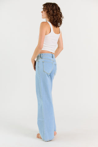 The Rebel Wide Leg - Noa Wash - Glamourous Grace