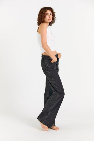The Rebel Wide Leg - Carbon - Glamourous Grace